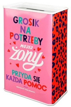 Skarbonka puszka Potrzeby żony