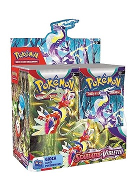 ZESTAW KART POKEMON GCC 36 BOOSTER PACKS SCARLATTO