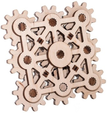 EWA Drewniane Puzzle 3D - Maxi Twister
