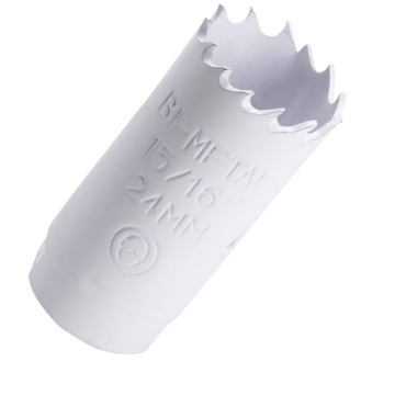 БИМЕТАЛЛИЧЕСКАЯ КОРОНКА ДЛЯ ДЕРЕВА И МЕТАЛЛА 24 мм