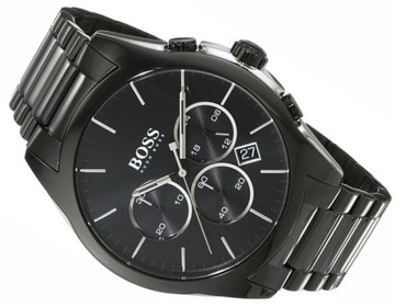 NOWY ZEGAREK MĘSKI HUGO BOSS 1513365 BLACK ONYX