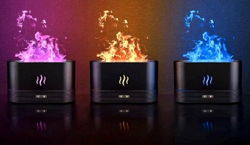 АРОМАТИЧЕСКИЙ УВЛАЖНИТЕЛЬ ДИФФУЗОР С ЭФФЕКТОМ КАМИНА АРОМАТЕРАПИЯ