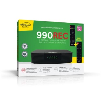 Цифровой эфирный декодер Digiquest DGQ990 Hd Rec с