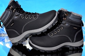 Мега HEATHER TRAPERS черный ZIMMING SHOES HEATHERED SNOWBOOTS TREKINGOWE 003