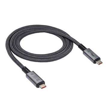 Kabel USB-C Akyga AK-USB-45 8k60Hz USB4 PD 240W 1m