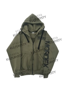 Bluza MORDEX BANDYTKA khaki kaptur XXXL