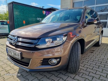 Volkswagen Tiguan I SUV Facelifting 2.0 TDI CR DPF BlueMotion 140KM 2012 Volkswagen Tiguan I 2.0 TDI 140 KM 2 x szyberdach alu climatronic gwarancja, zdjęcie 1