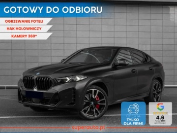 BMW X6 G06 SUV Facelifting 3.0 40d 352KM 2026 xDrive40d M Sport 3.0 (352 KM)| Hak holowniczy, elektryczny