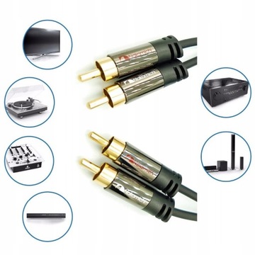 NAKAMICHI RCA RCA Cinch HQ Premium OFC-кабель 1,5 м