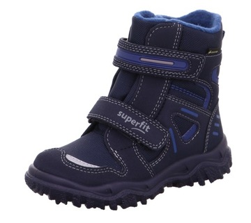 CHŁOPIĘCE śniegowce skórzane Superfit z membraną GORE-TEX R30