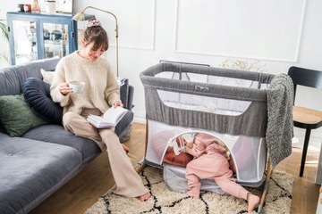 MoMi SMART BED Кровать 4-в-1, бежевый