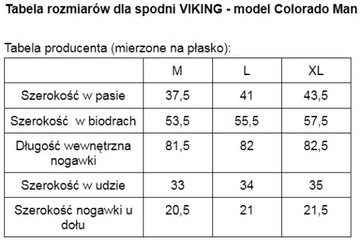 Мужские трекинговые брюки VIKING COLORADO Man M