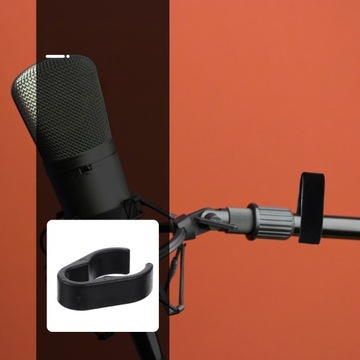 UCHWYTY NA KABEL MIKROFONOWY ZACISKI ZACISKOWE NA STOJAKU