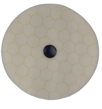 Gąbka biała pad polerski 125mm średnia twardość plaster miodu Kormax
