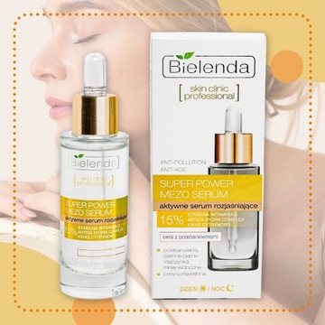 Bielenda Skin Brightening сыворотка для лица от пигментных пятен с витамином С 30мл