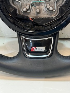 KIEROWNICA AUDI A7 C7 4G S-LINE ŁOPATKI 8X0419091M KOMPLETNA BDB. !