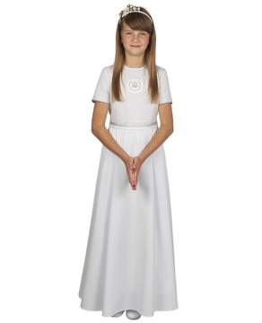 Платье - причастие альб для девочки - размер 134.