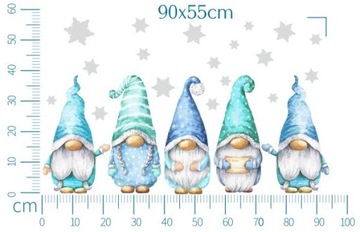 Рождественский гном Гном НАКЛЕЙКИ ОКОННЫЕ украшения