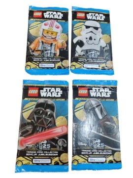 LEGO STAR WARS KARTY SERIA 5 JUBILEUSZOWA 1 / 2024 10 SASZETEK 50 KART
