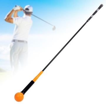 Тренажер для свинга для гольфа Пособие для тренировки свинга Tempo Speed ​​Orange Rubber 100см