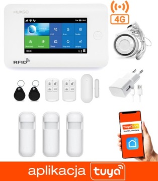 Беспроводная сигнализация WiFi GSM 4G LTE TUYA PL