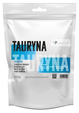 Tauryna Czysta Proszek 0,5kg *Czystość 100% *HIT