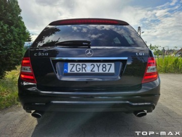Mercedes Klasa C W204 Kombi T204 Facelifting 350 CDI BlueEFFICIENCY 265KM 2013 Mercedes-Benz Klasa C LADNY 350 CDI AMG Full Wypas 3.0 Diesel 265KM, zdjęcie 10