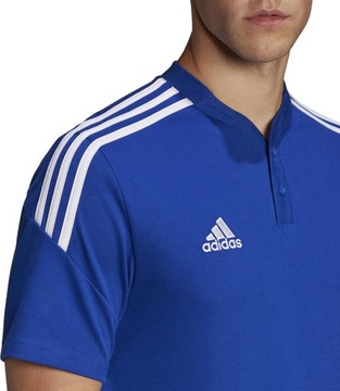 KOSZULKA MĘSKA ADIDAS CONDIVO 22 POLO NIEBIESKA HG6307 r L