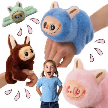 PLUSZOWA MIĘKKA STYLOWA BRANSOLETKA LABUBU PREZENT DLA DZIECKA POTWORY