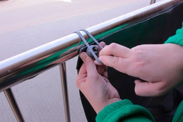 НАБОР РЕЗИНОК С ШАРИКОМ, БЕЛЫЙ 10 ШТ 15СМ BCB-0515WH-B