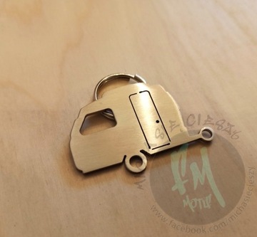 Брелок Niewiadow N126 из нержавеющей стали