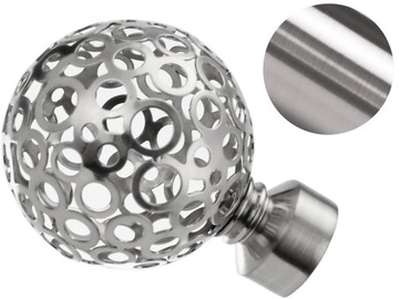 19 mm OPUS zakończenie do karnisza STAL