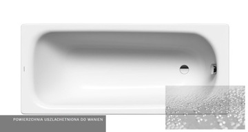 Kaldewei wanna emalia Saniform 160x70 cm+powłoka