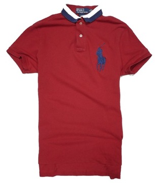 RALPH LAUREN POLO BIG PONY koszulka custom fit S