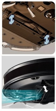 МОЩНЫЙ РОБОТ 2-в-1, ПЫЛЕСОС, ПРИЛОЖЕНИЕ ДЛЯ УБОРКИ ШЫТКА IOS ANDROID ГЛАВНАЯ КАРТА