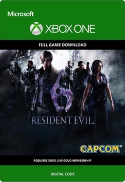 GRA RESIDENT EVIL 6 KLUCZ KOD XBOX ONE SERIES X|S