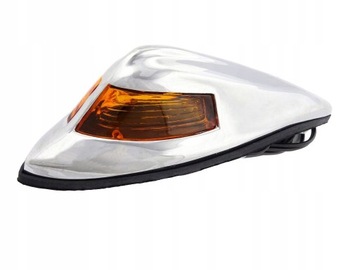 ŚWIECĄCY ORNAMENT NA BŁOTNIK CHROM CHOPPER OZDOBA