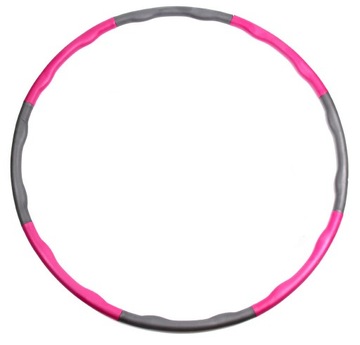 HULA HOP FITNESS ДЛЯ ПОХУДЕНИЯ СКЛАДНОЙ С ПЕННОЙ ТРУБКОЙ