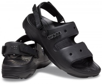 Dámske Sandále Topánky Crocs Tarrain Na Suchý Zips 37,5