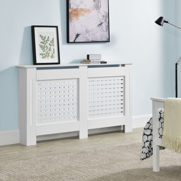 OSŁONA OBUDOWA GRZEJNIKA KALORYFERA MDF BIAŁA