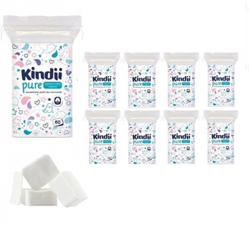 8 X CLEANIC KINDII DZIDZIUŚ PŁATKI DLA NIEMOWLĄT