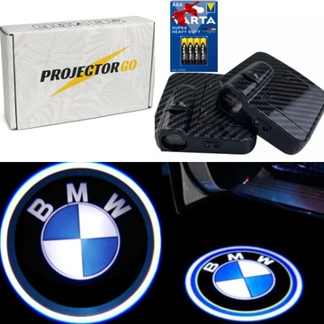 LAMPKA POWITALNA LED Z LOGO BMW DO DRZWI BEZPRZEWODOWY PROJEKTOR 2 SZT