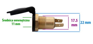 HNÍZDO ZAPALOVAČE DIN DO ZÁSTAVBA MOTOR X TIR