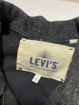 Levi's LEVI STRAUSS LEVIS oryginalna Jeansowa czarna KURTKA/KATANA XS/S