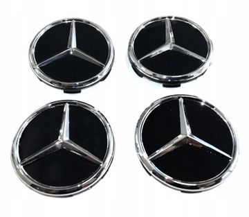 MERCEDES DEKIELEK DEKIELKI KAPSLE DO ALUFELG 60mm
