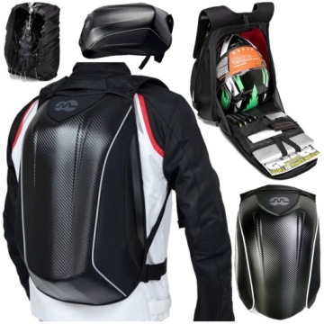 2 шт. Мотоциклетный рюкзак MOZOS BPM-Moto, черный
