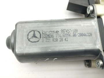 MERCEDES-BENZ S W221 2007 PRAVÁ STRANA MOTOREK SKEL