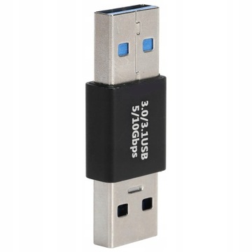 Szybki adapter USB 3.0 typu A z męskiego na