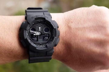 ZEGAREK MĘSKI CASIO G-SHOCK GA-100-1A1ER (zd135a)