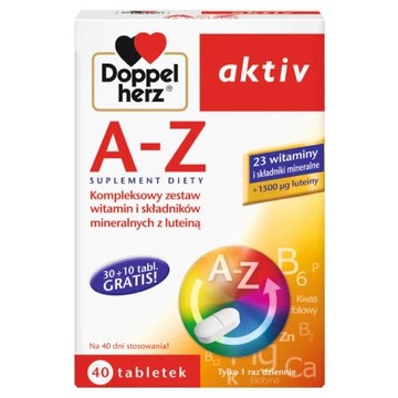 DOPPELHERZ AKTIV A-Z RETARD - 40 tabletek